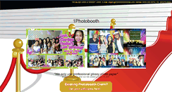 Desktop Screenshot of 1photoboothrental.com
